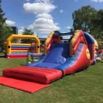 Inflatable assault course