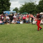 Compere at Village fun day